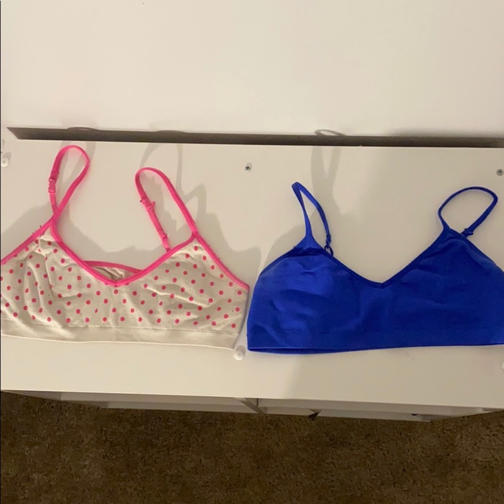 Juniors sports bras